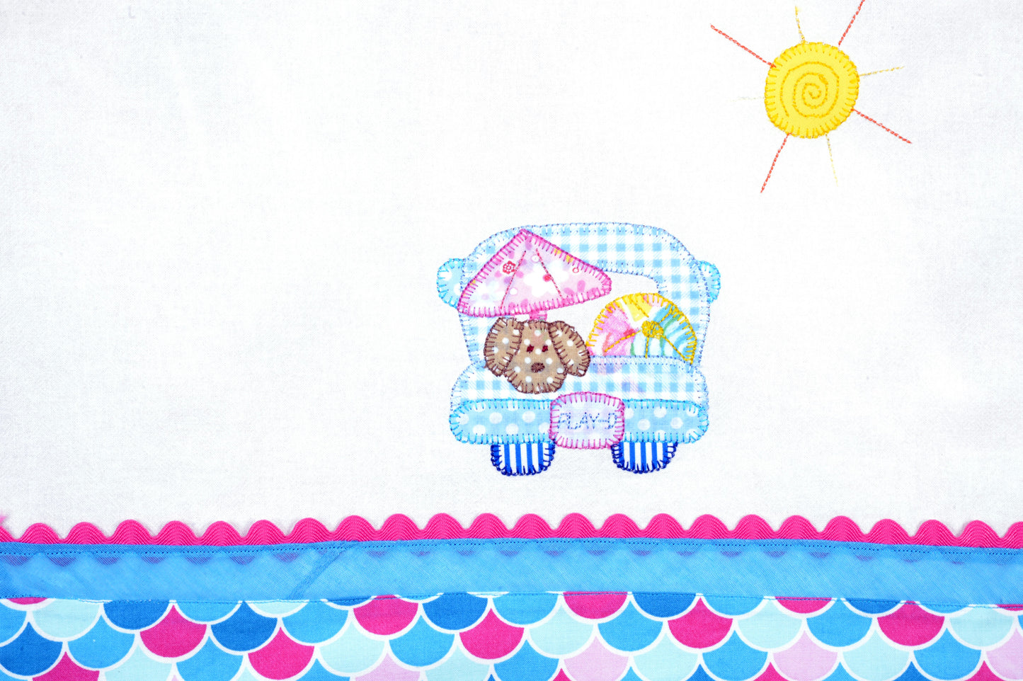 Tea Towel Happy Summer travel