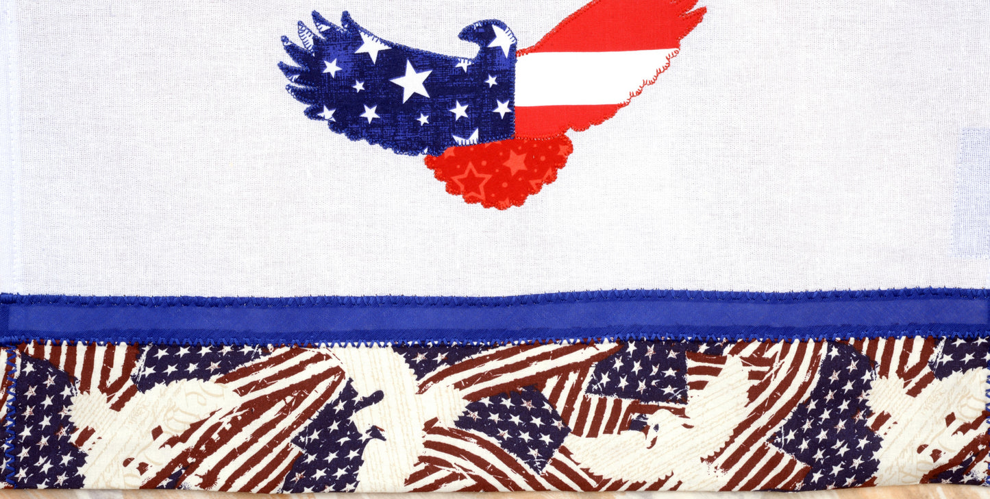 Tea Towel 4th of July Eagle Patriotic celebration