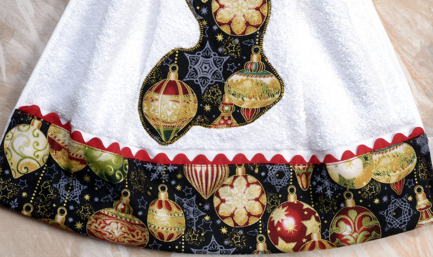 Hanging Towel - Christmas Tree Decoration