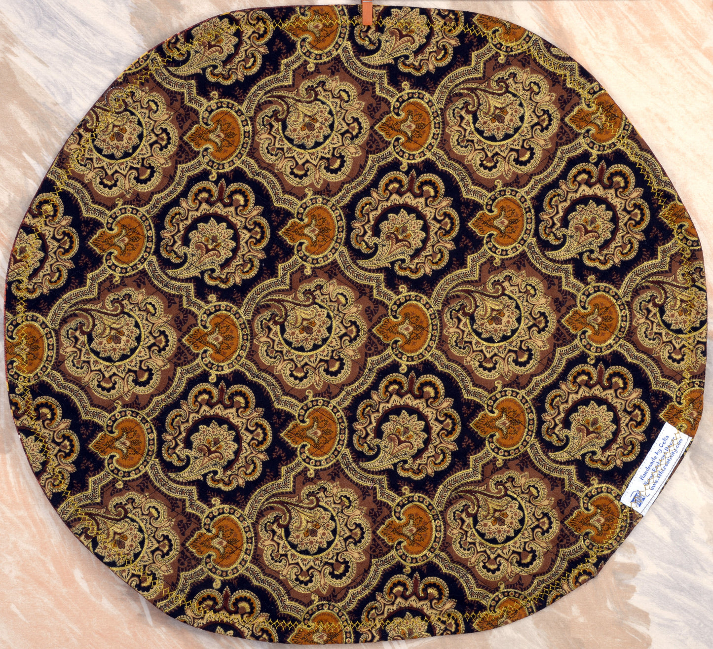 Placemats Sunflowwers Fall set of 4 + 1 Lazy Susan - Round table