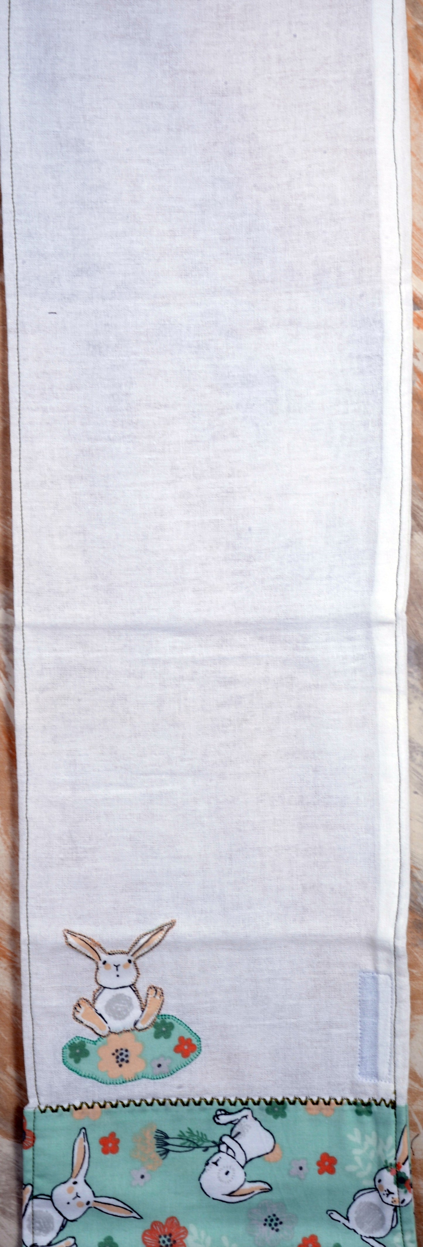 Baby Burp Cloth - Bunny