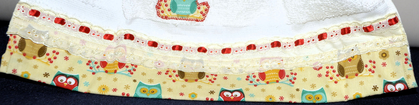 Hanging Towel - Owls