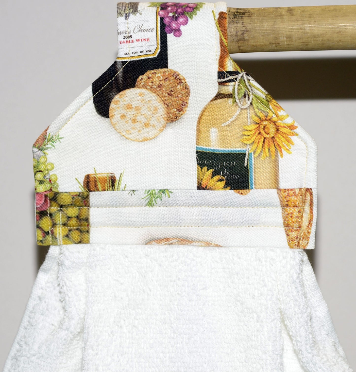Hanging Towel - White Wine