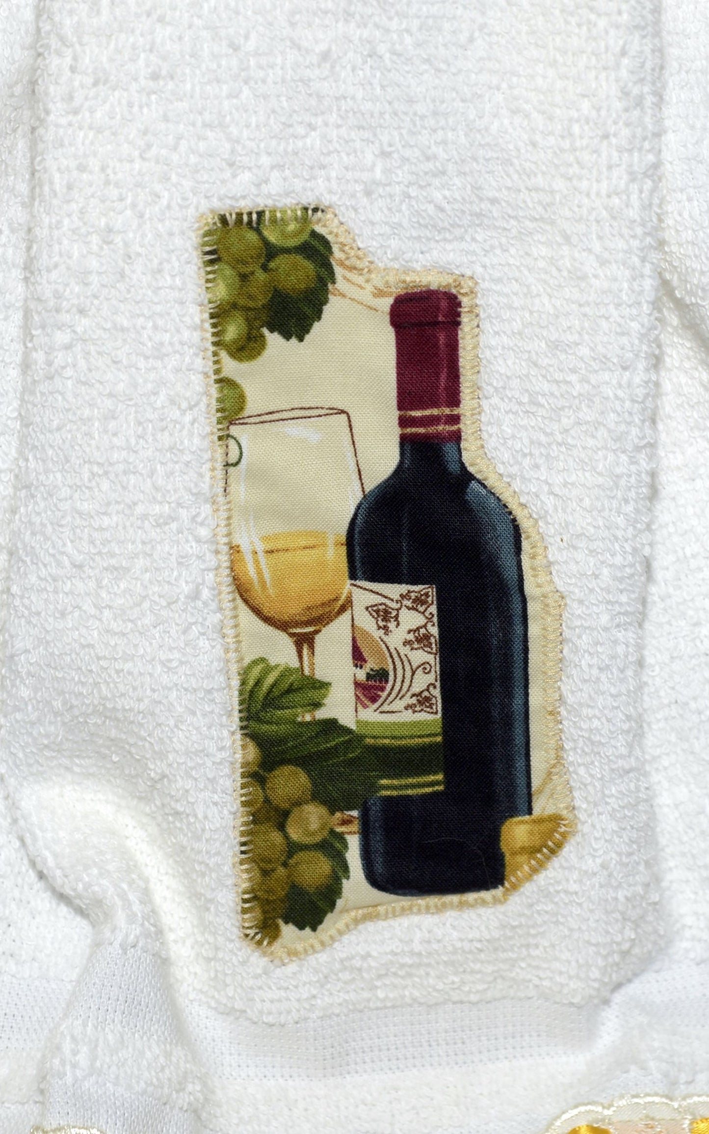 Hanging Towel - White Wine