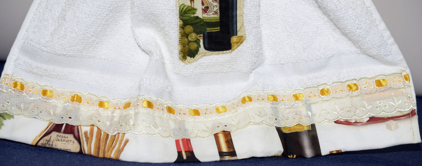 Hanging Towel - White Wine