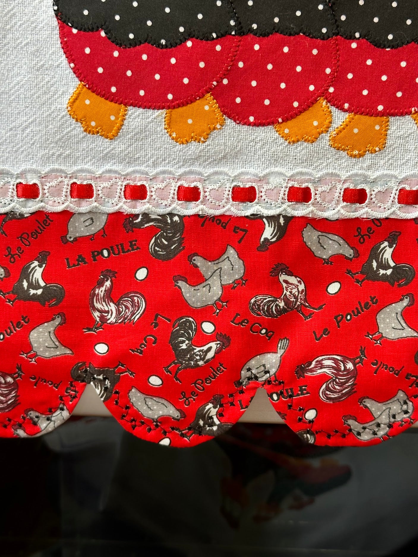 Tea Towel Farmhouse 3 Crazy Guinea Fowl