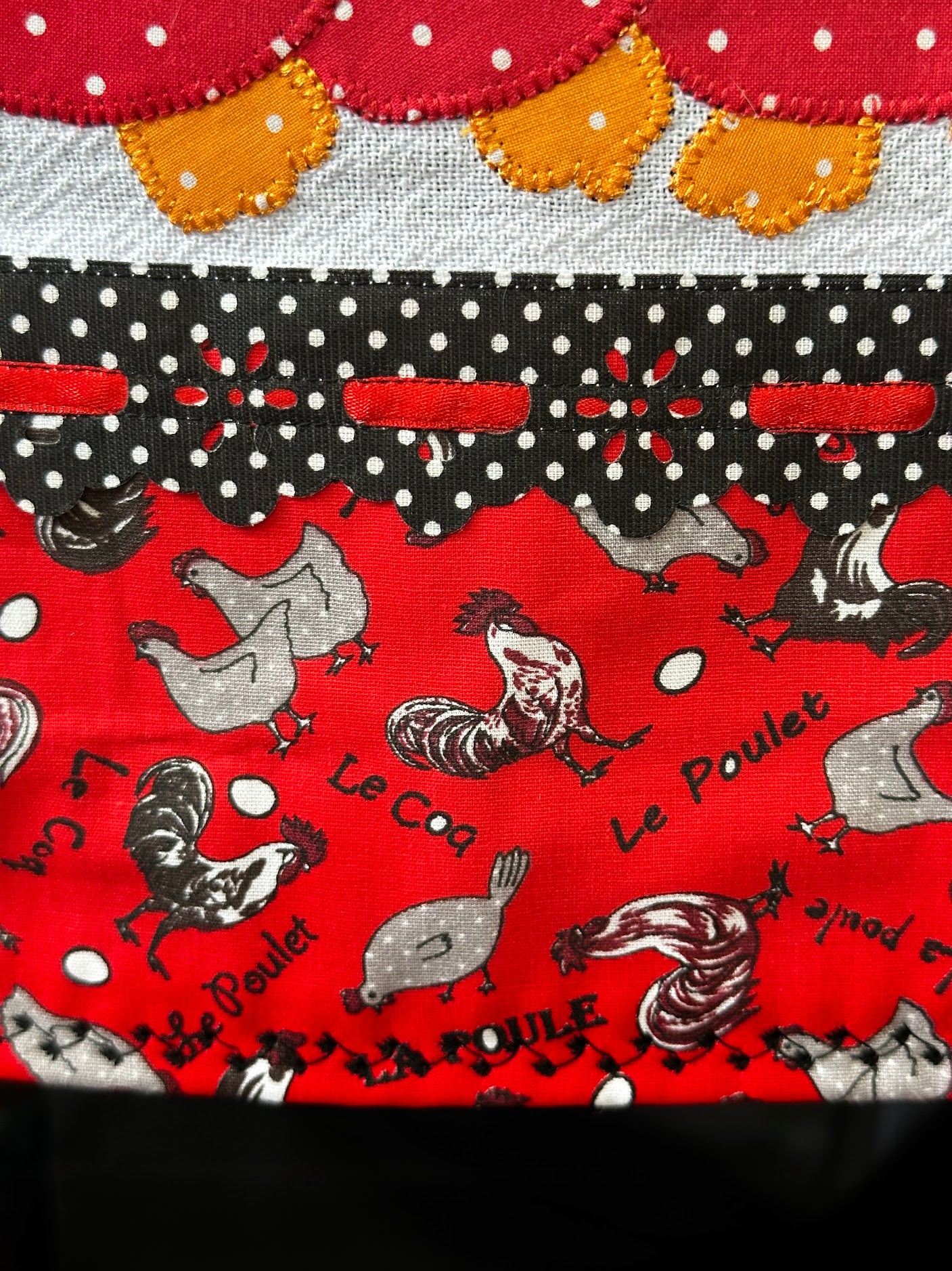 Tea Towel Farmhouse 3 Crazy Guinea Fowl