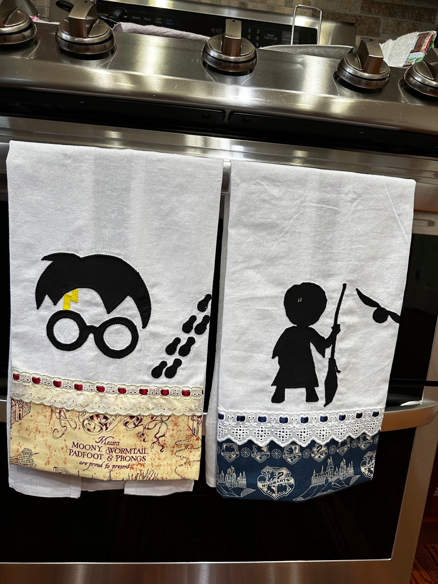 Tea Towel Harry Potter and Quidditch