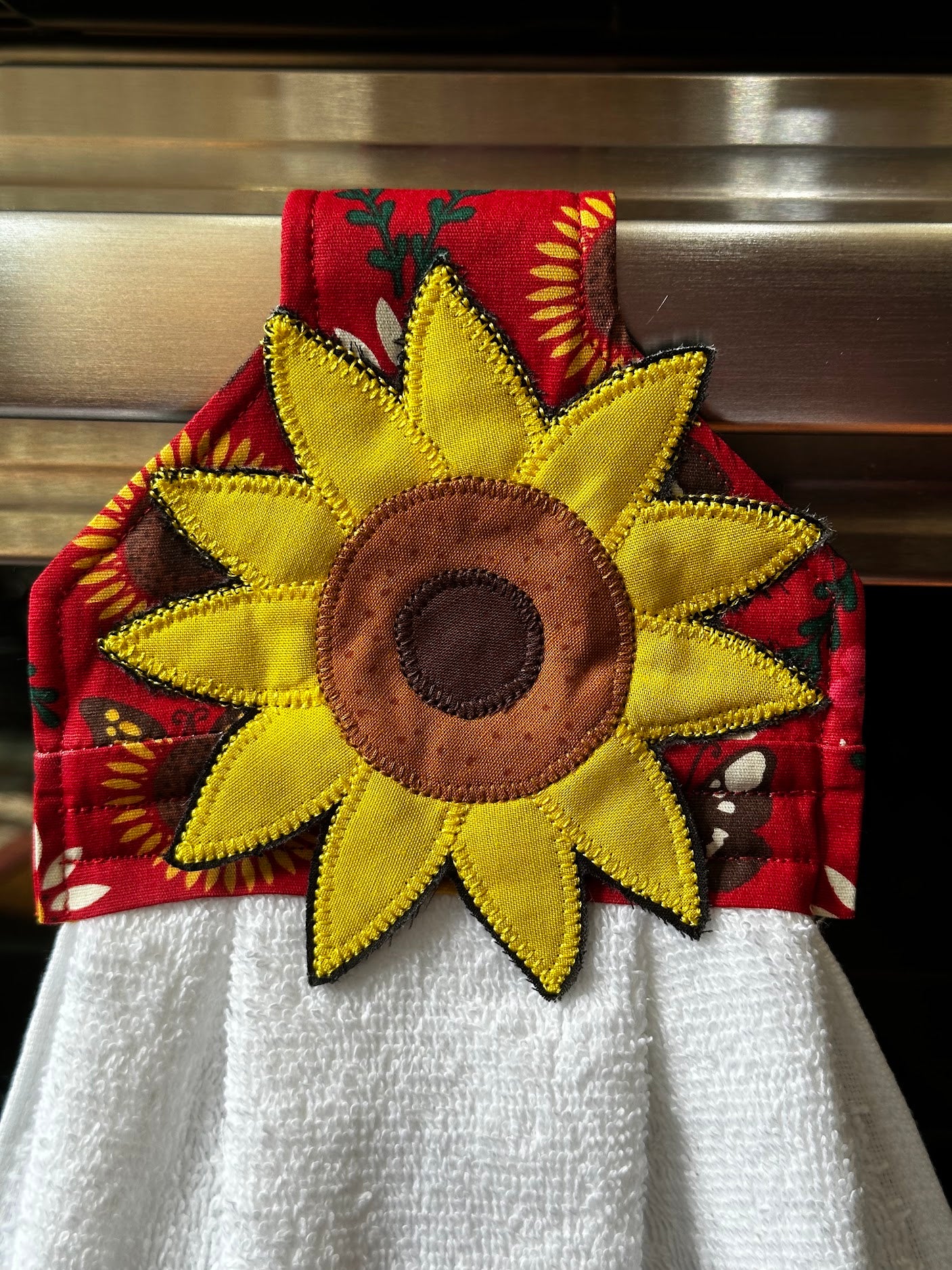 Hanging Towel - Sunflower Themed