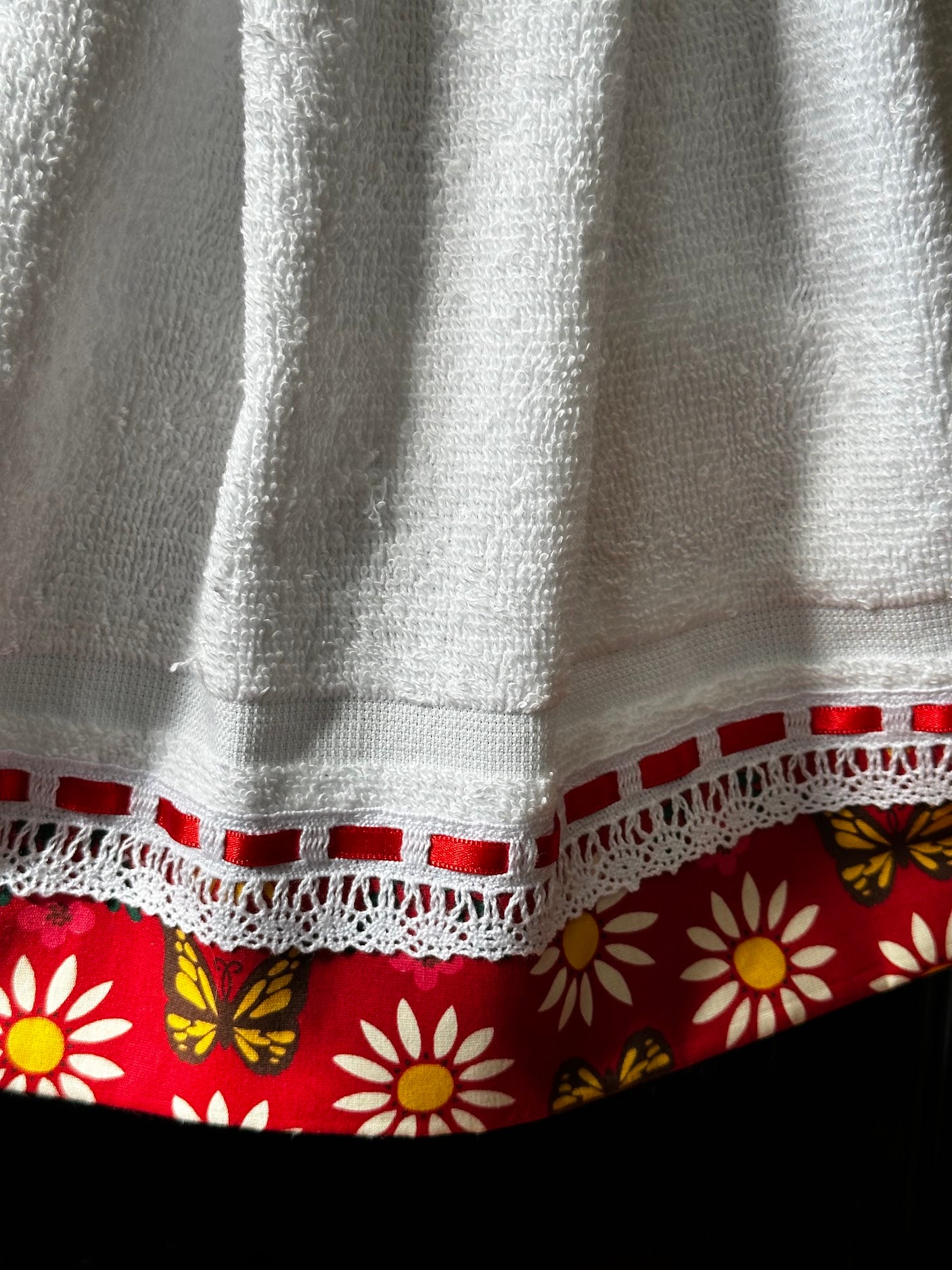 Hanging Towel - Sunflower Themed