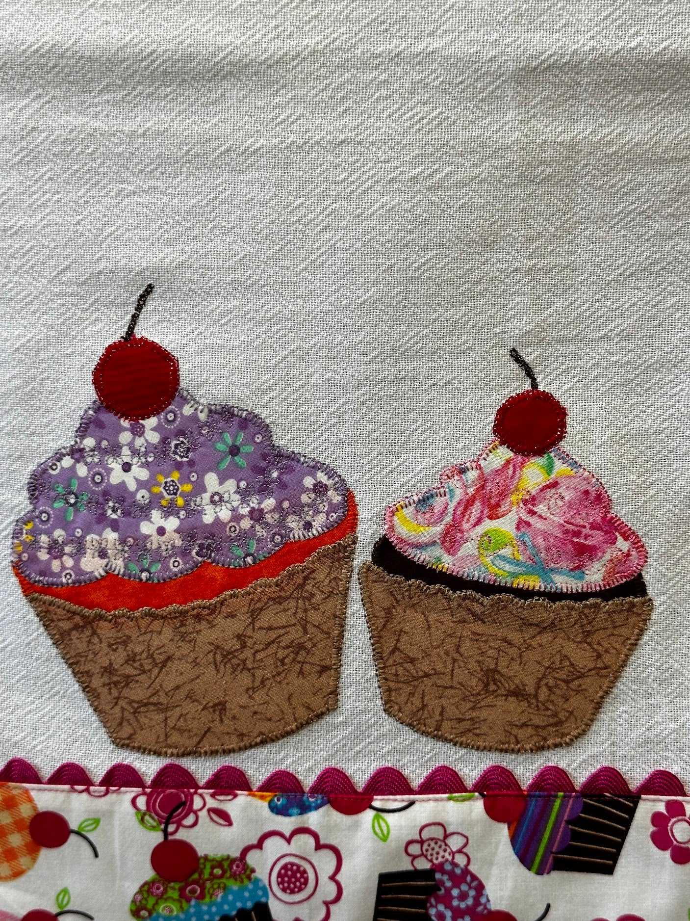 Tea Towel Cupcake