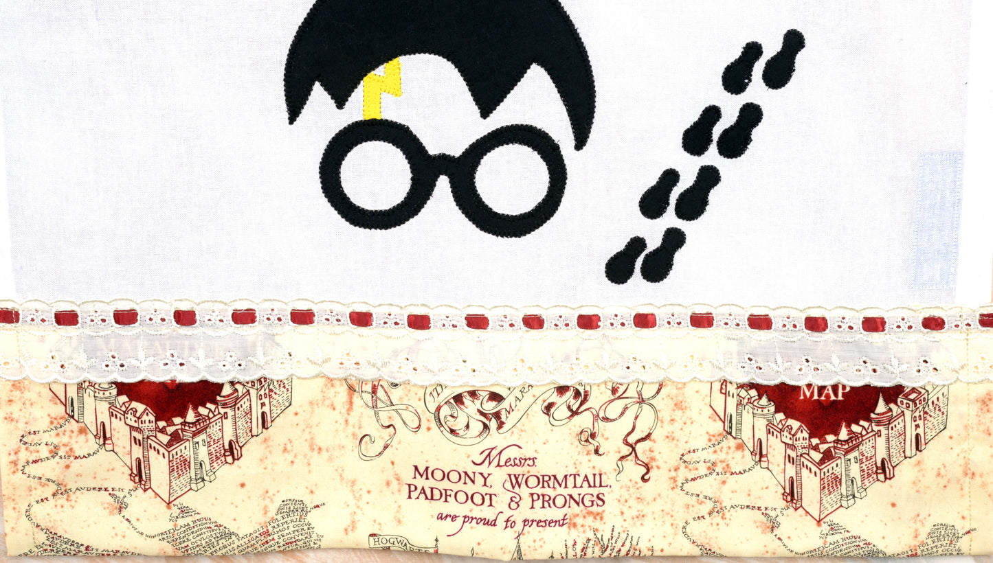 Tea Towel Harry Potter and Marauder's Map