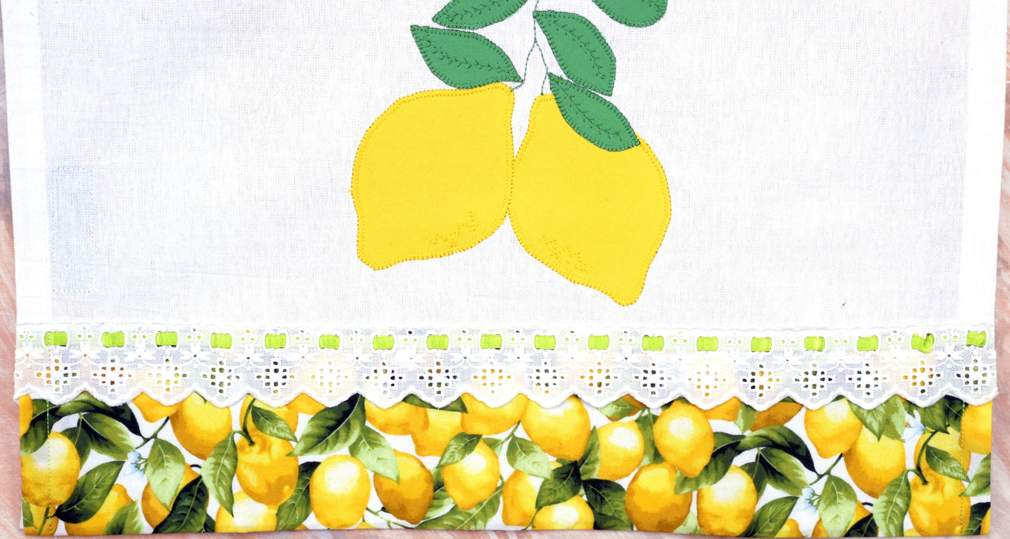 Tea Towel Lemons