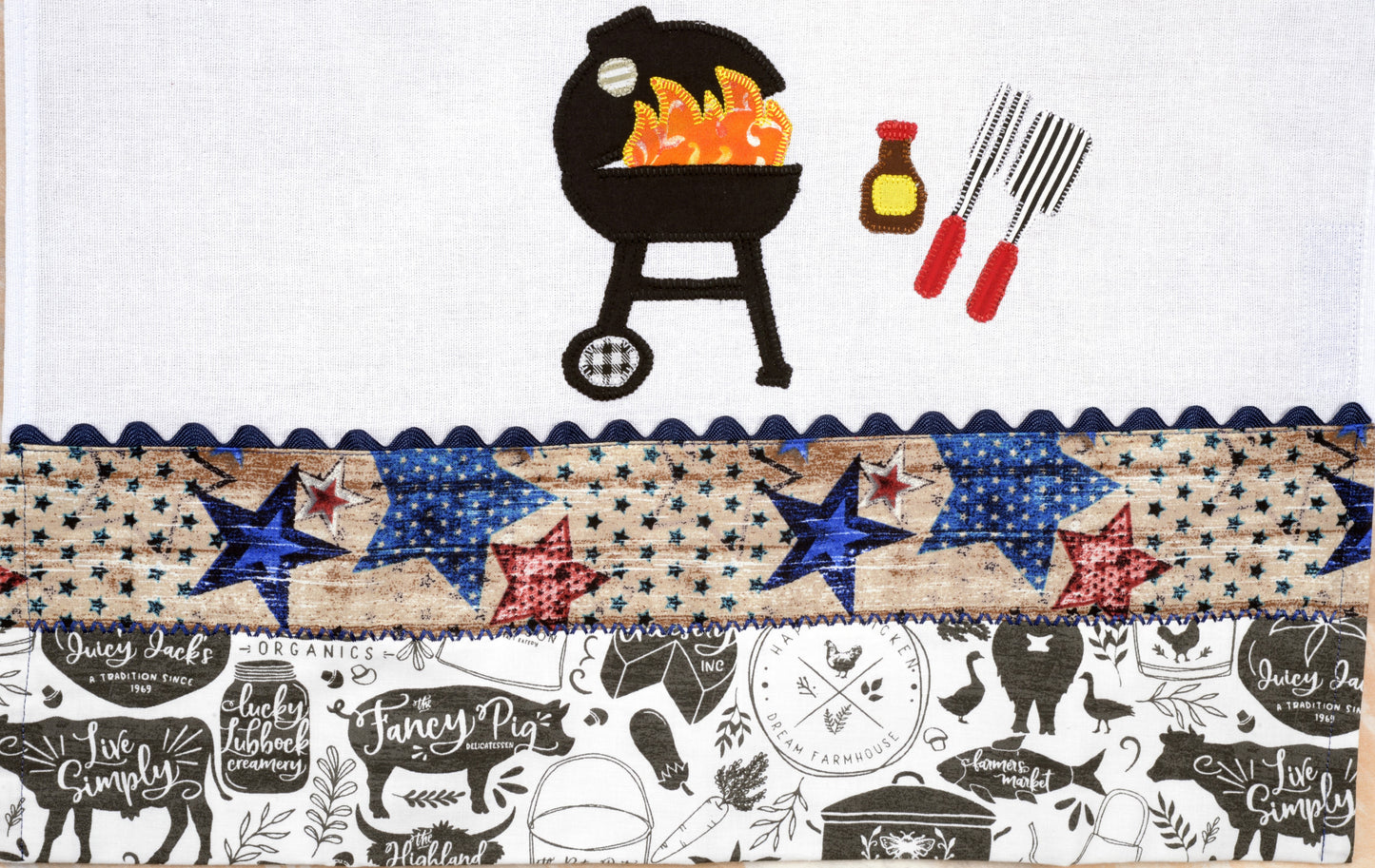 Tea Towel Barbecue time