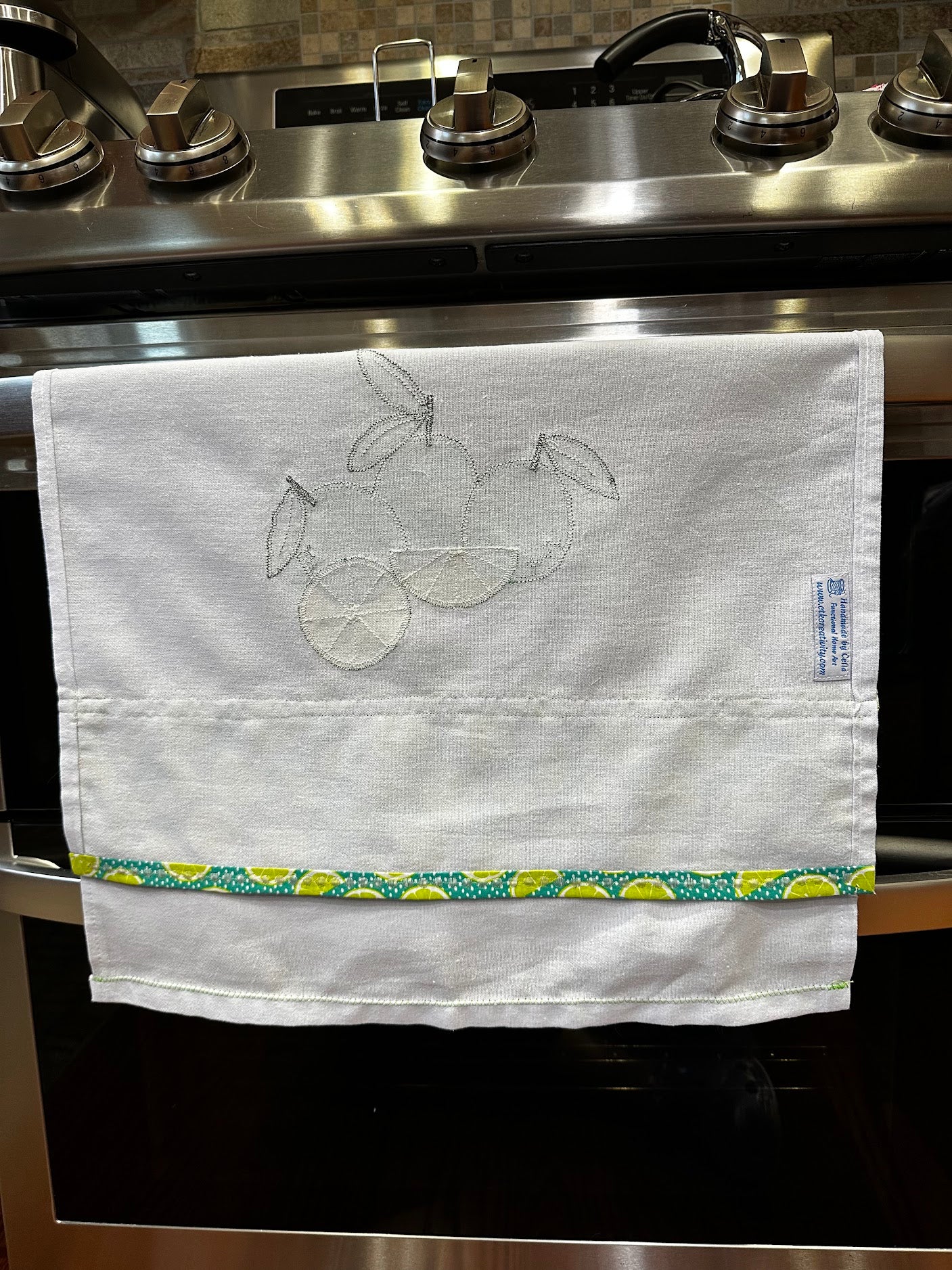 Tea Towel Refreshing Limes