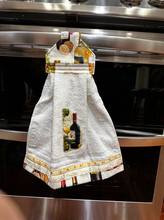 Hanging Towel - White Wine