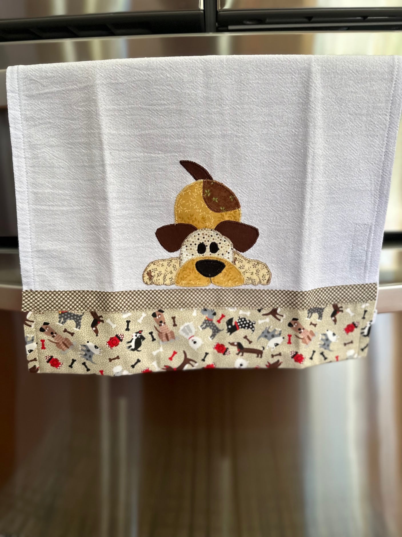 Tea Towel cute little dog