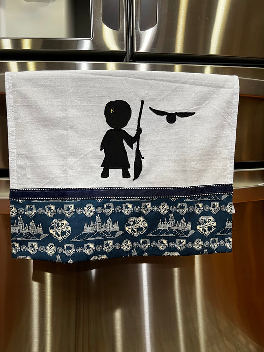 Tea Towel Harry Potter and Quidditch