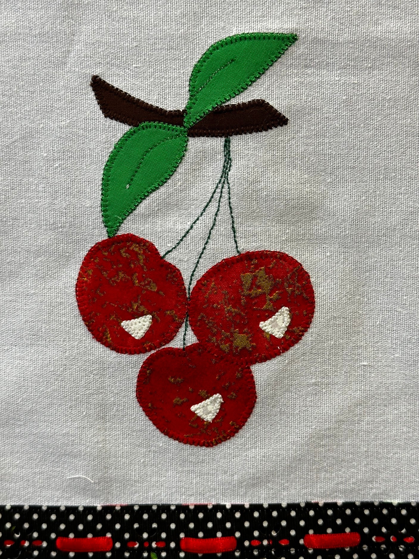 Tea Towel Cherries