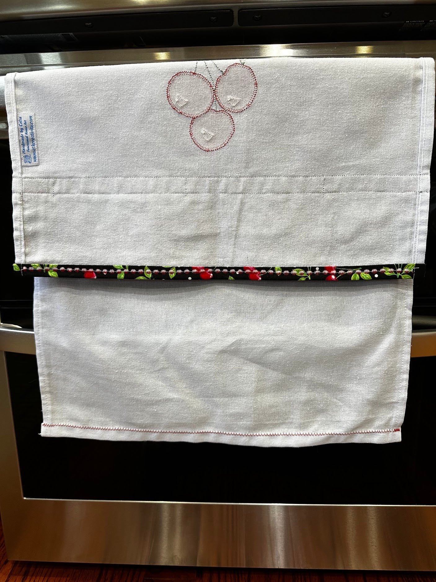 Tea Towel Cherries