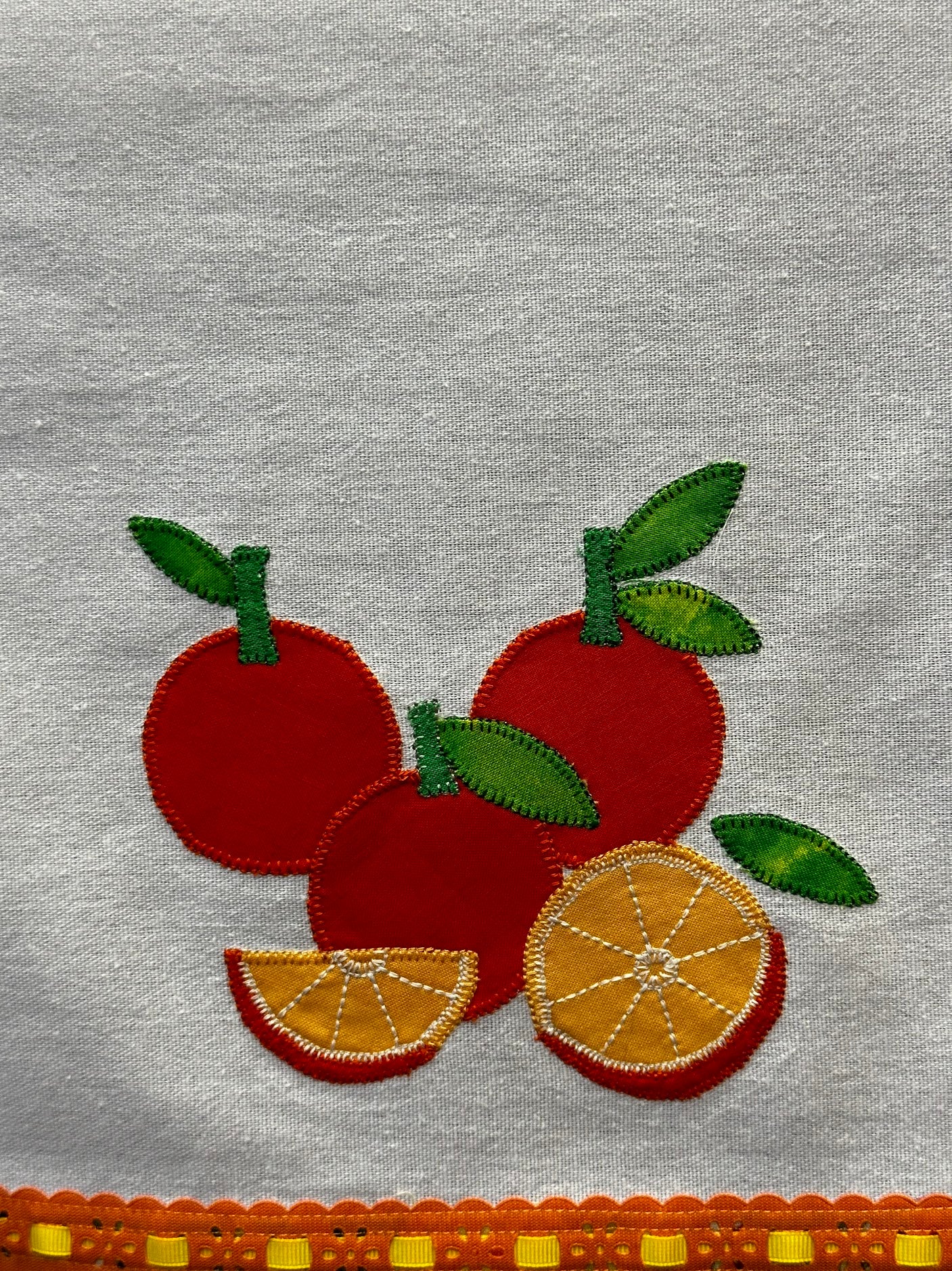 Tea Towel Delicious Oranges