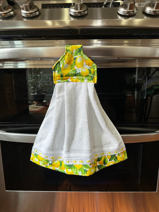 Hanging Towel - Lemon Themed