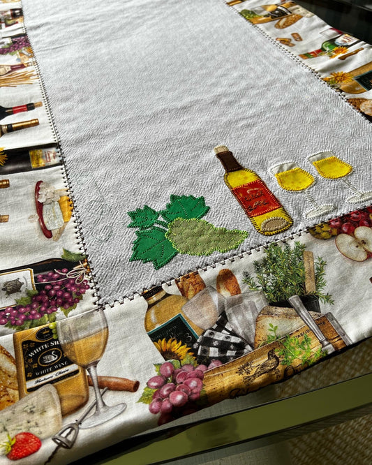 Wine Lovers Table Runner