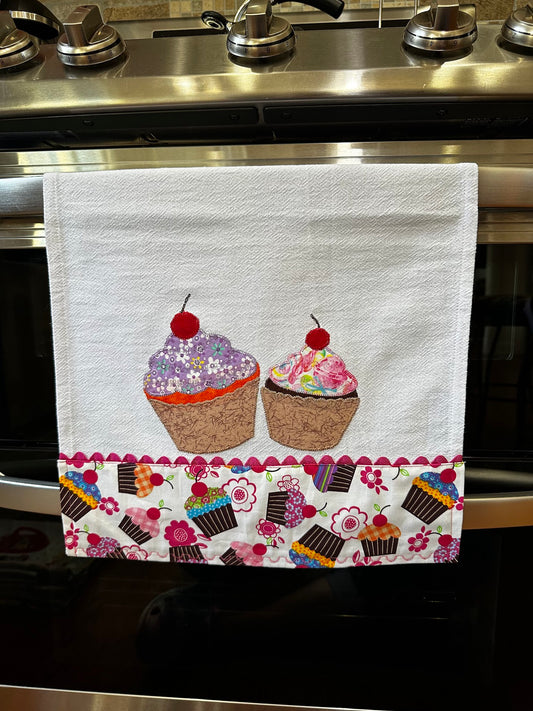 Tea Towel Cupcake